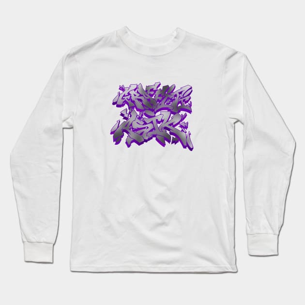 Graffitee Asik Long Sleeve T-Shirt by graffitiasik